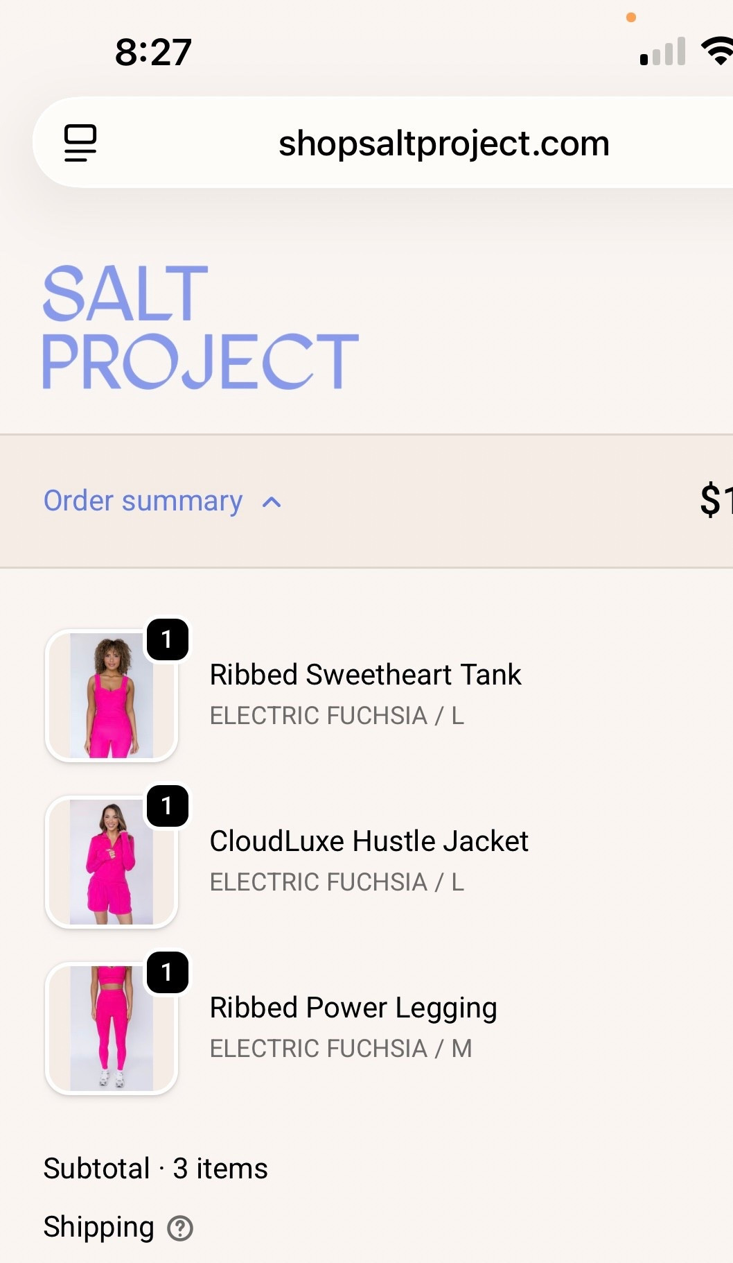 I’ve been wanting to try Salt Project for the longest time, and I finally got to purchase a few items from them. I love the owner, Natalie—she just seems like the sweetest soul ever. You can truly tell she puts so much heart and passion behind her brand, and I’m so excited to support her. ✨💖

My clothes already shipped and I just bought them yesterday! 🙌🏽💃🥳

#LTKValentine #LTKgrwm #LTKmomlife