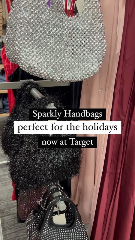 Sparkly Handbags for the holidays at Target 🎄✨🎯

#LTKSeasonal #LTKparties #LTKHoliday