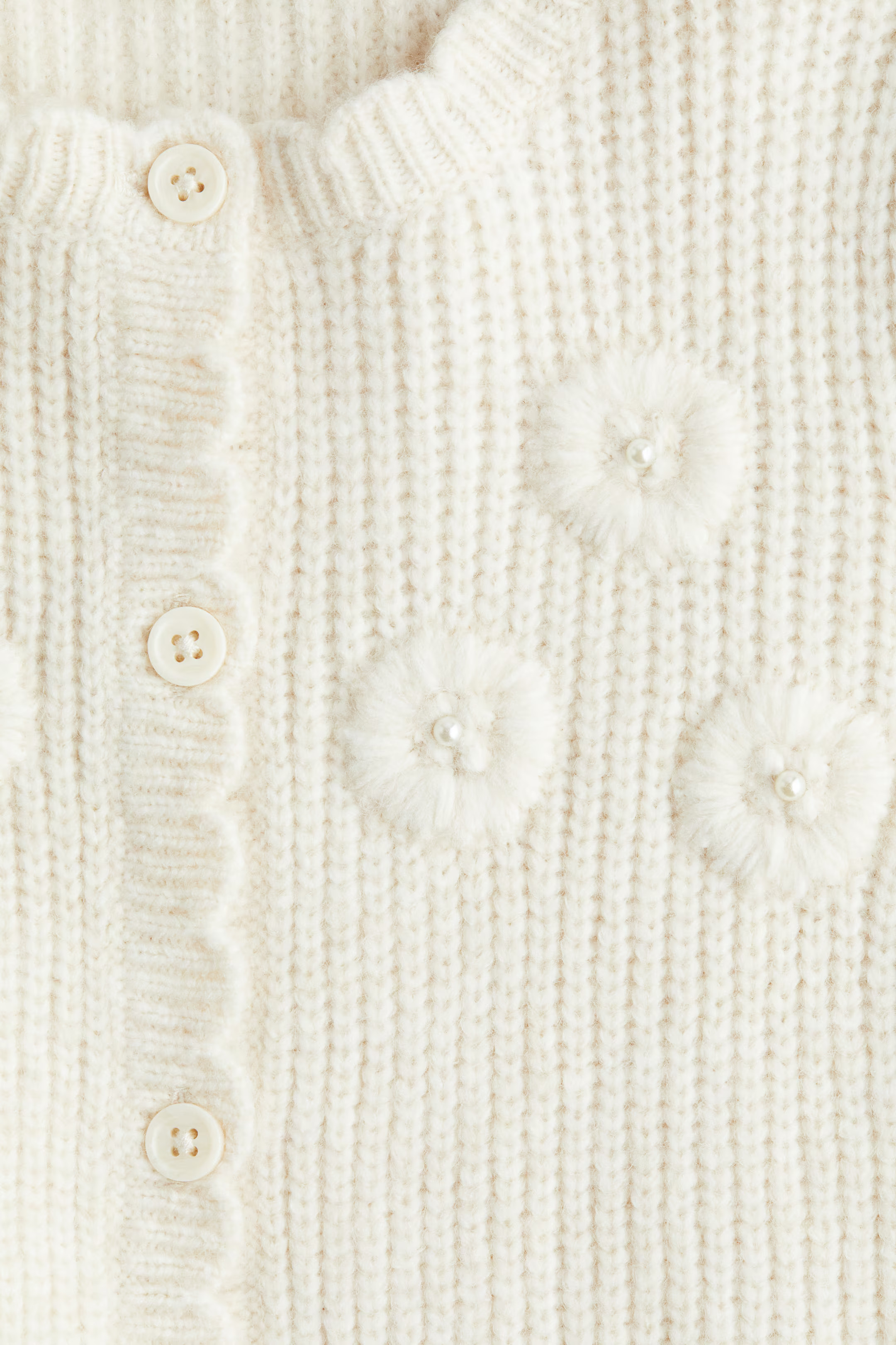 Embroidered-Detail Knit Cardigan | H&M (US + CA)