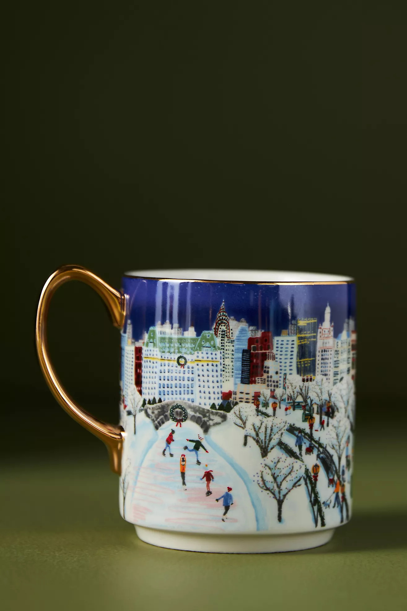 Holiday In The City Mug | Anthropologie (US)