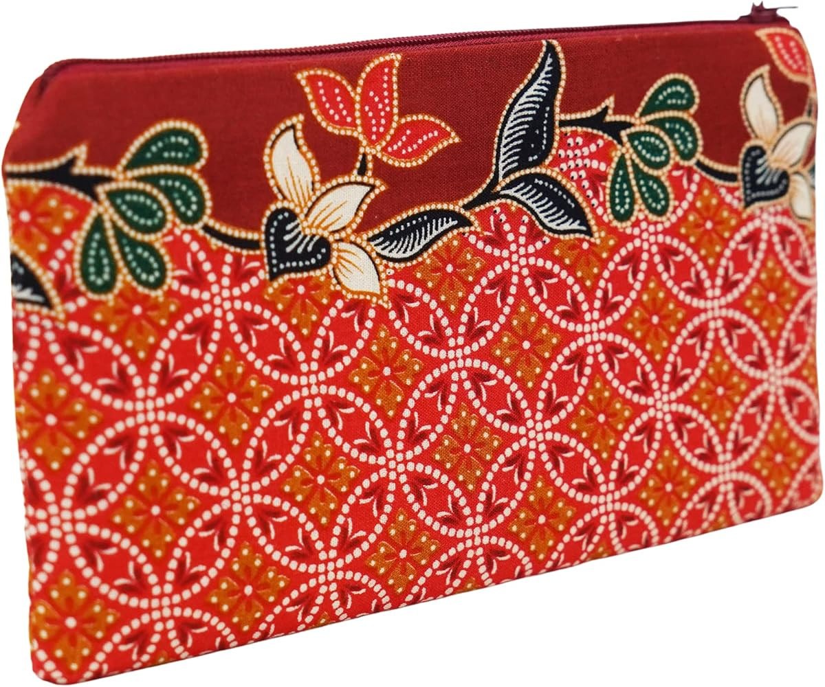 Mimpi Matamoon Bright Batik Small Clutch - Unique Evening Bag/Handbag/Pouch for, Cocktail, Wedding,  | Amazon (US)