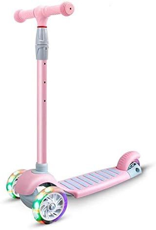 67i Scooters for Kids Scooters 3 Wheel for Toddler Scooter for Girls Boys 4 Adjustable Height Lean t | Amazon (US)