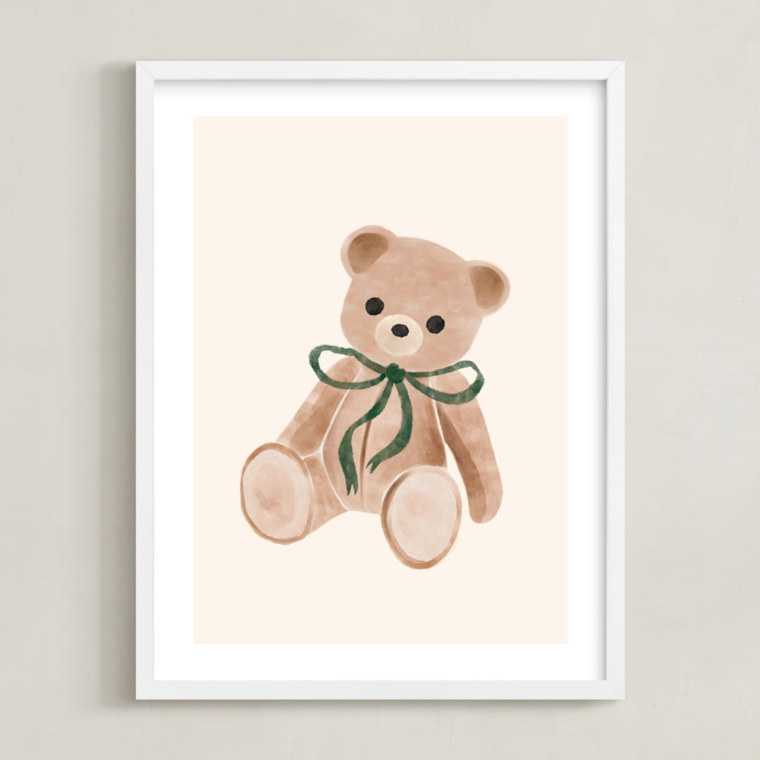 Bear with Bow | Minted