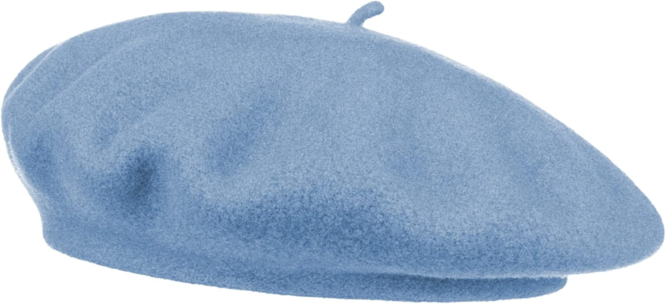 Van Der Rich ® - Baskenmütze (100% Wolle) Französisch Einfarbig - Damen | Amazon (DE)