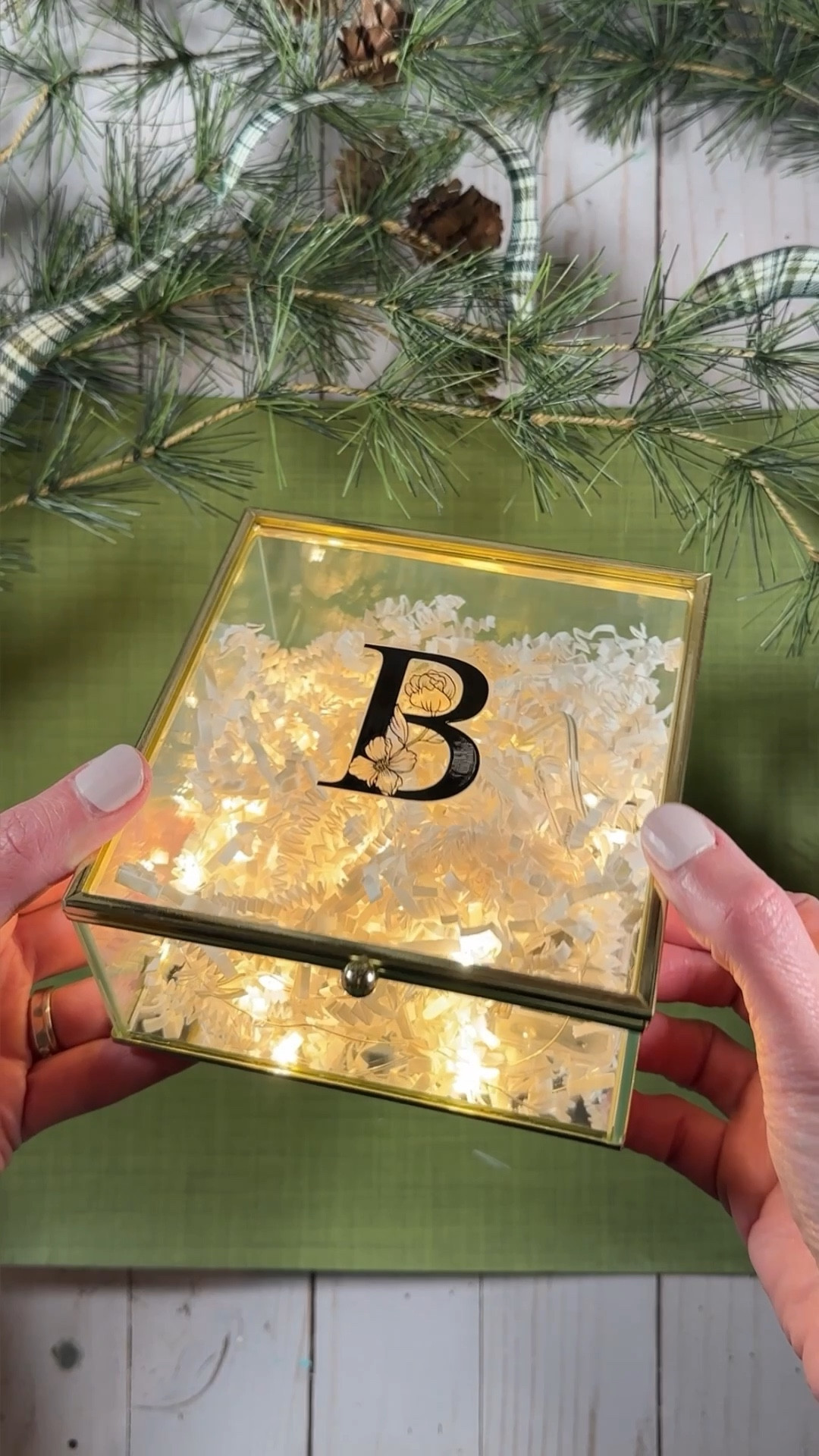 The easiest affordable gift idea!

Add a cold transfer sticker with the recipient’s initial to create a customized gift.

You could add other items inside: photos, jewelry, spa products, etc.

Neither Dollar Tree (where I bought the box) or Hobby Lobby (where I bought the stickers) is on LTK, but I linked alternate products to be helpful.

Happy crafting!



#LTKHome #LTKSeasonal #LTKHoliday