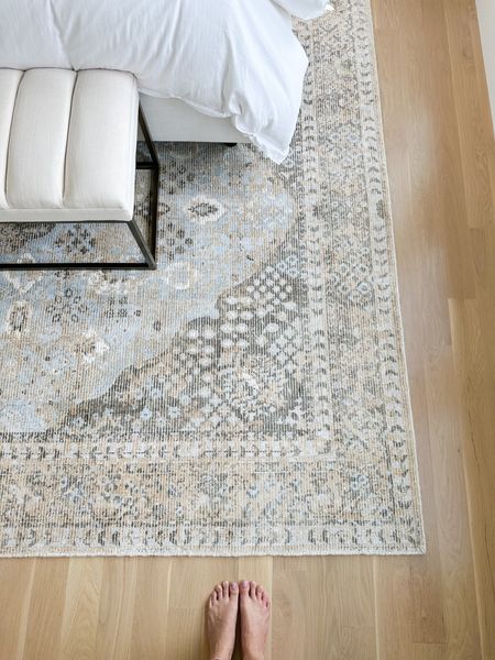 Primary bedroom rug, vintage rug, neutral area rug

#LTKhome #LTKfindsunder100 #LTKfindsunder50