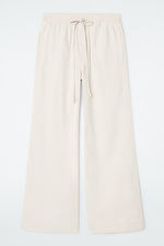 WIDE-LEG FLUID DENIM TROUSERS | COS UK