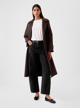 High Rise Barrel Jeans | Gap (CA)