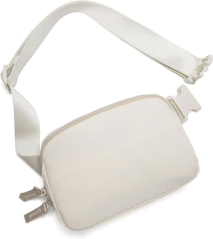 Belt Bag for Women Cross Body Fanny Pack Fashion Waist Packs Everywhere Belt Bag with Adjustable ... | Amazon (US)