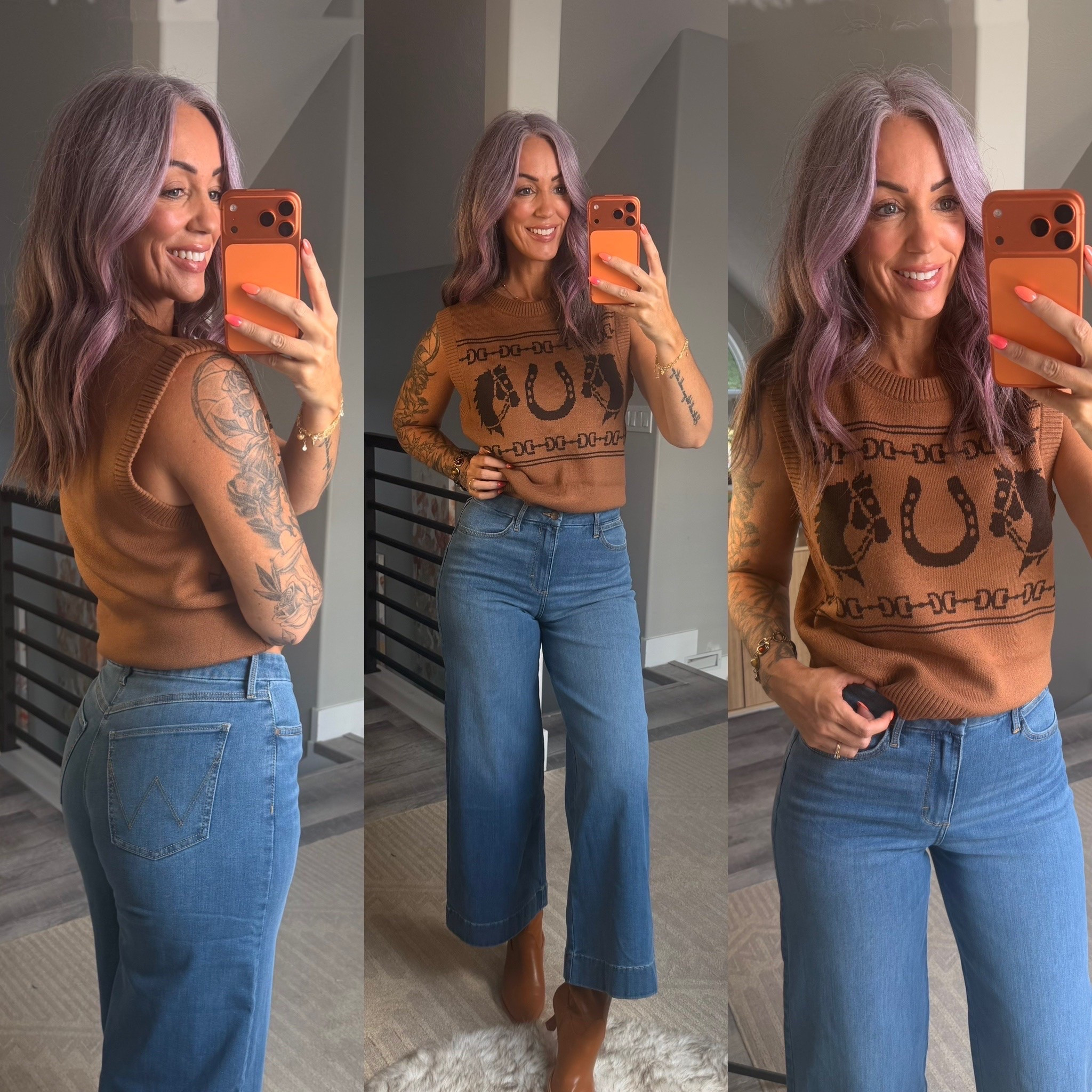 @Wrangler bespoke denim made by women for women! Amazing stretch and flattering lifting back side and pockets! TTS! #ad

#LTKgrwm #LTKOver40 #LTKmomlife