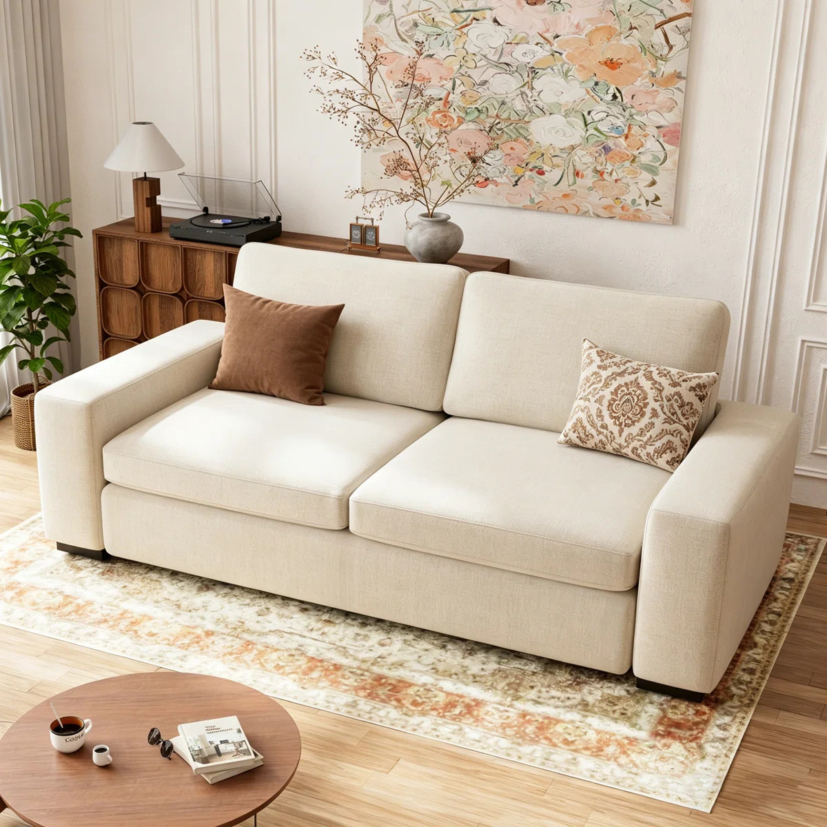 Laurice Upholstered 85'' Sofa | Wayfair North America