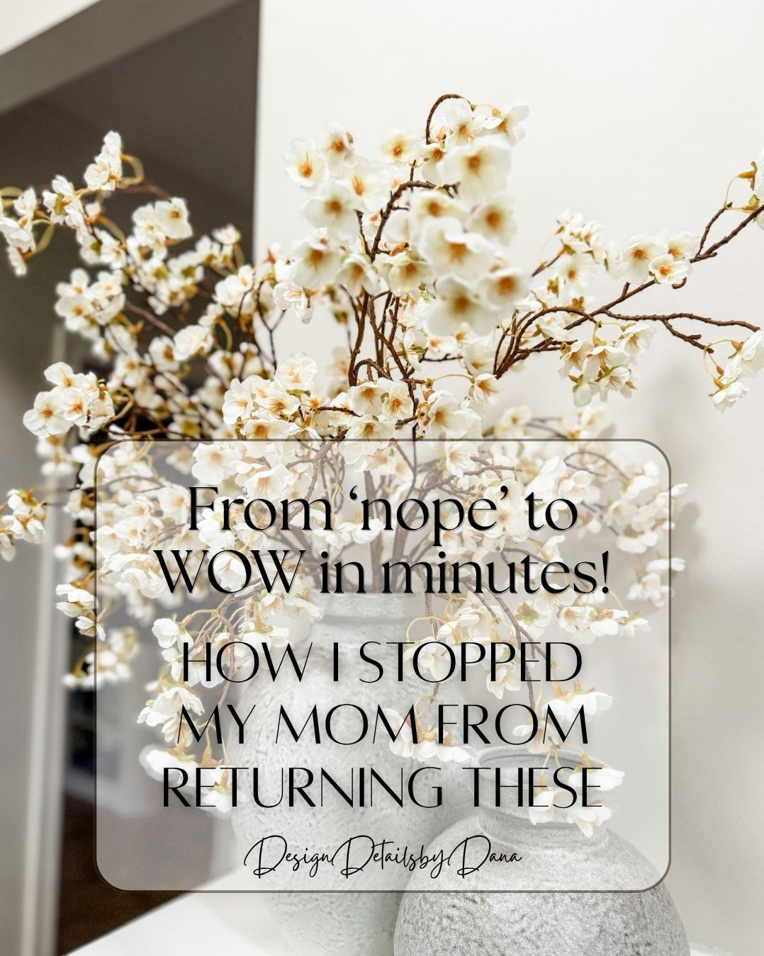 My mom almost returned these… and now they’re one of her favorite decor finds!

These cherry blossom stems looked a little underwhelming straight out of the box, but once I took a few minutes to fluff and style them… they completely transformed. So full, soft, and pretty—exactly the look she was going for 🙌

Perfect for adding a light, spring touch to your home—on a table, console, or kitchen island.

Linking these stems plus a few more favorites if you love this look 💛

#ltkhome #amazonhome #springdecor #cherryblossoms #homestyling #budgetdecor #decorfinds #seasonaldecor

#LTKHome #LTKvlog #LTKmomlife