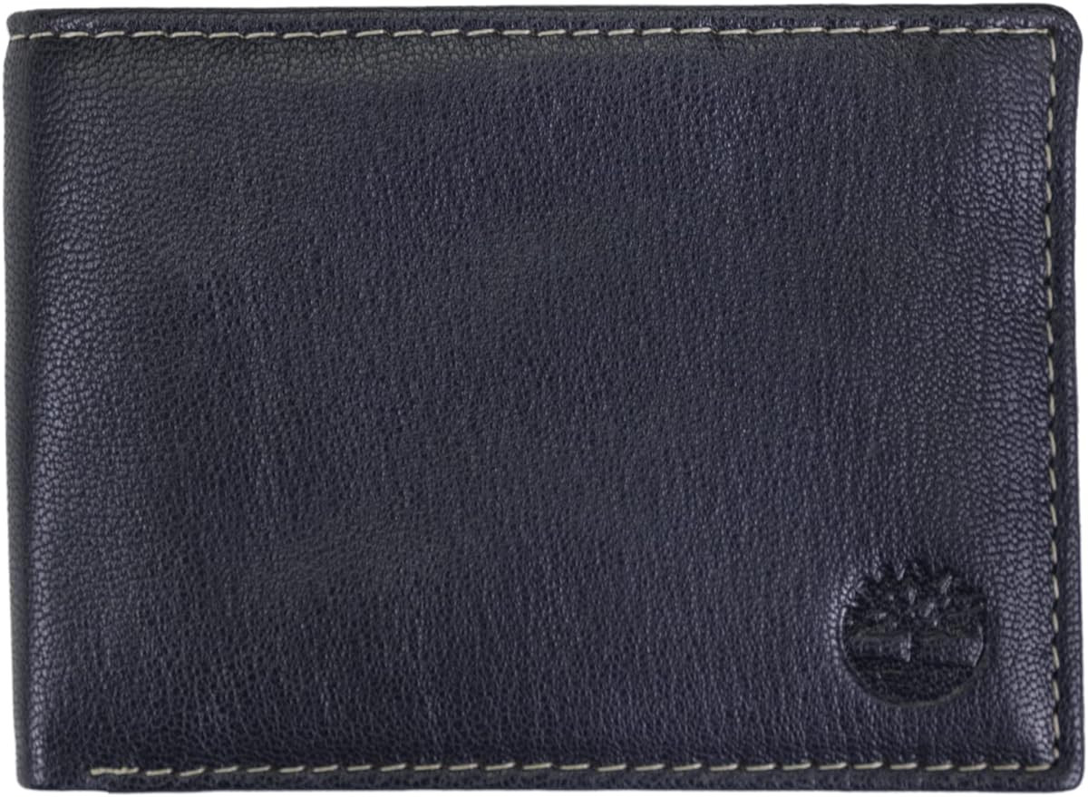 Timberland Men's Genuine Leather Rfid Blocking Passcase Security Wallet | Amazon (US)