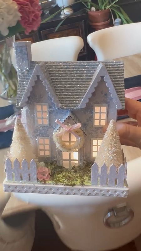 Add some pretty springtime and Easter decor this spring.  I love these light up paper houses, lambs, chicks, and hydrangeas.  Don’t forget that special touch with ribbon.

#LTKhome #LTKSeasonal #LTKstyletip