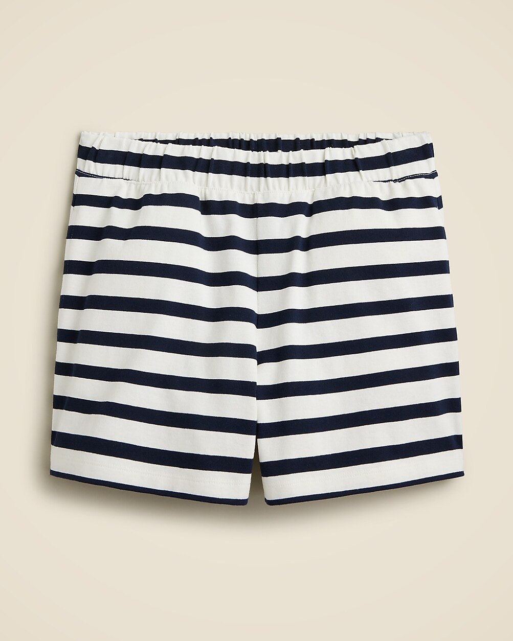 Pull-on short in stripe mariner cotton | J. Crew US
