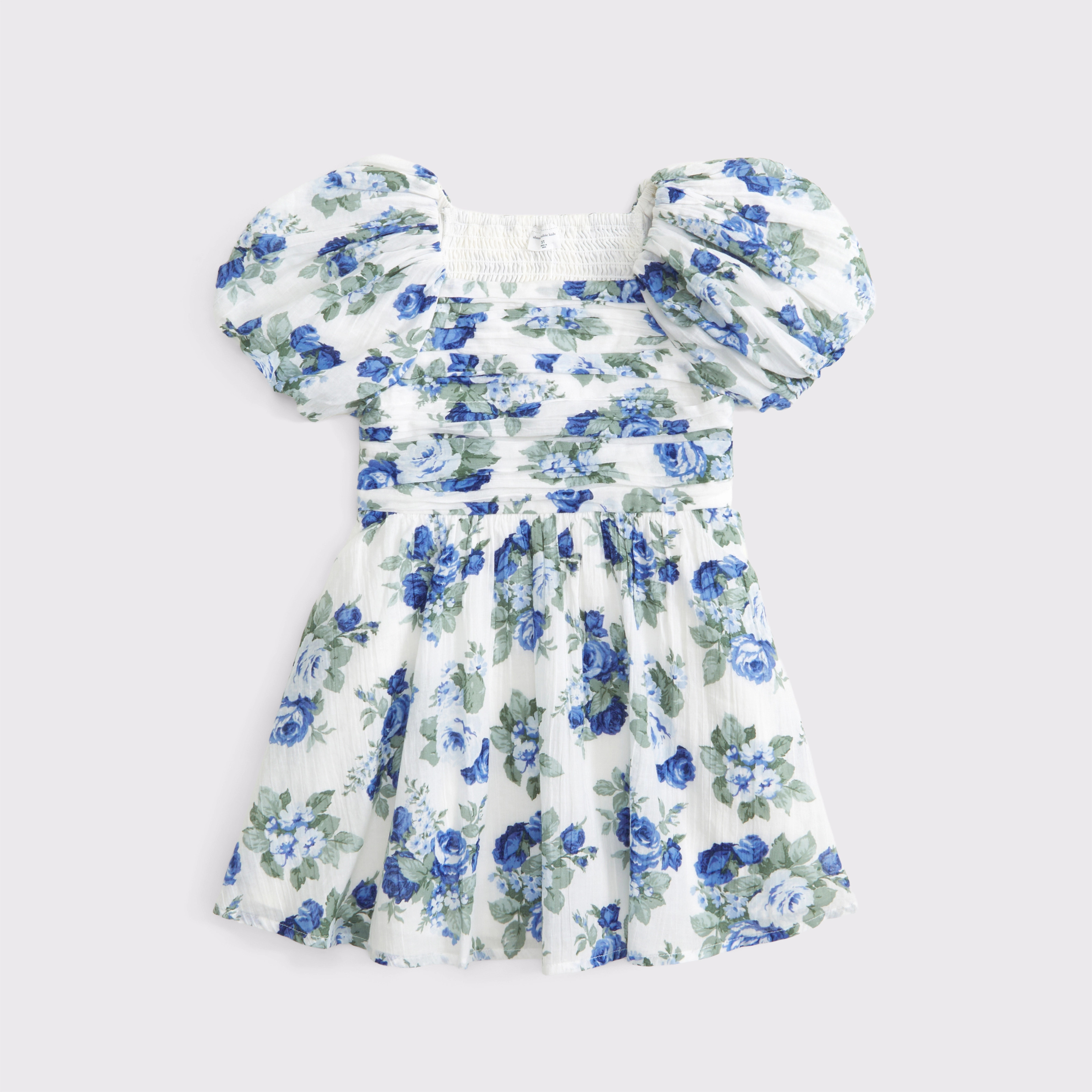 toddler emerson puff sleeve dress | Abercrombie & Fitch (US)