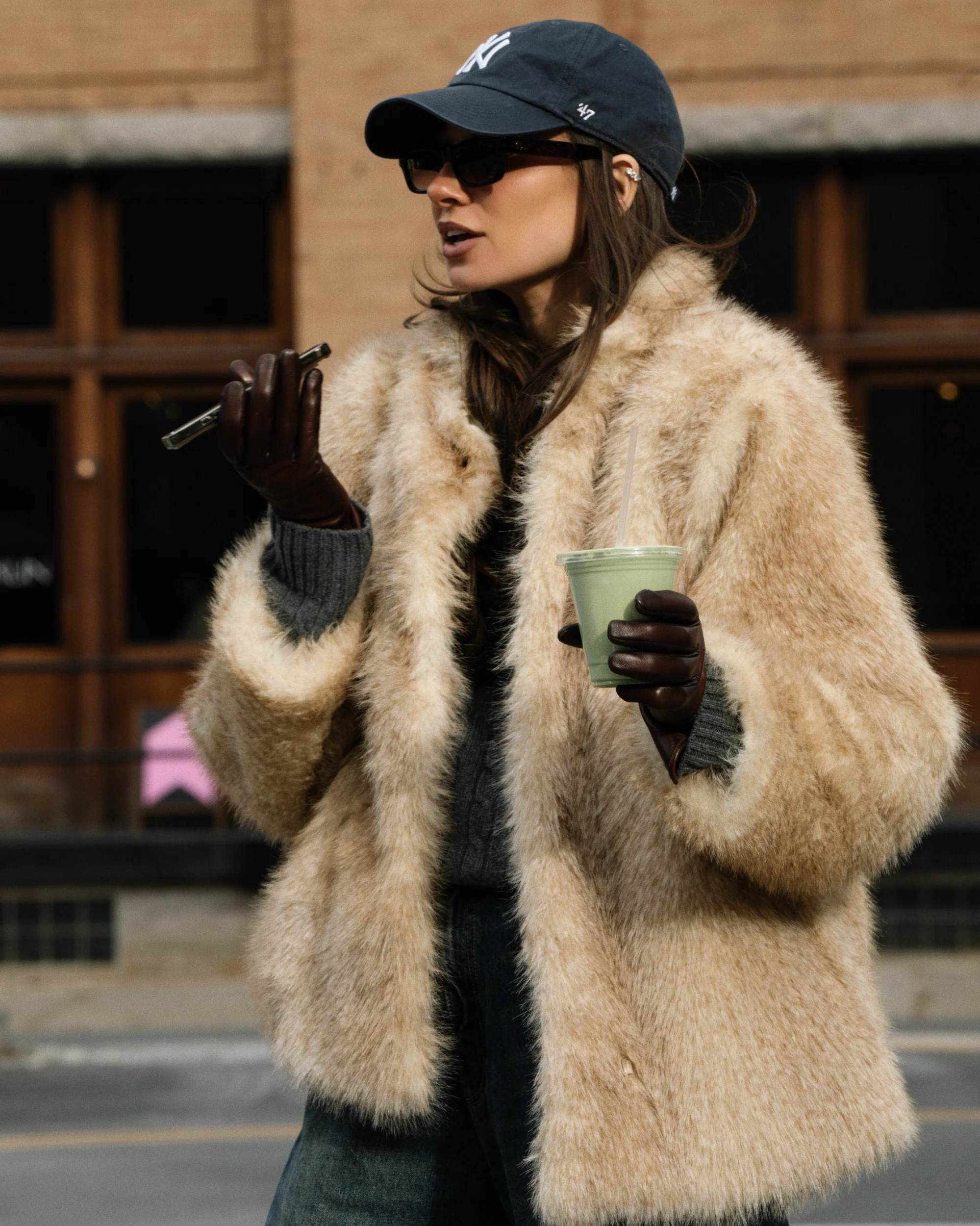 Faux Fur Jacket | We Wore What