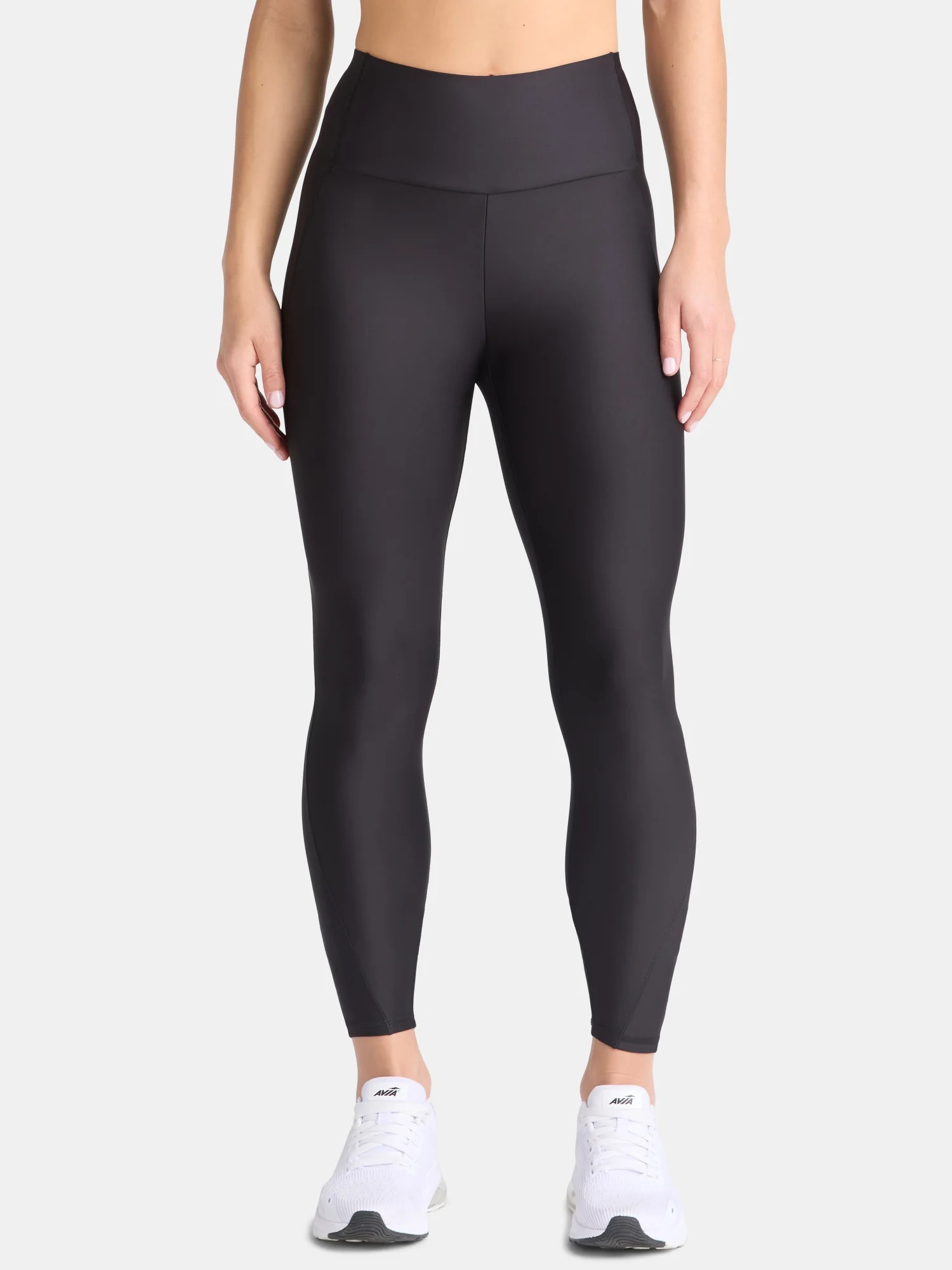 Avia Women’s High Rise Shine Leggings, Sizes XS-XXL | Walmart (US)