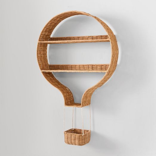 Joseph Altuzarra Hot Air Balloon Rattan Shelf | West Elm (US)