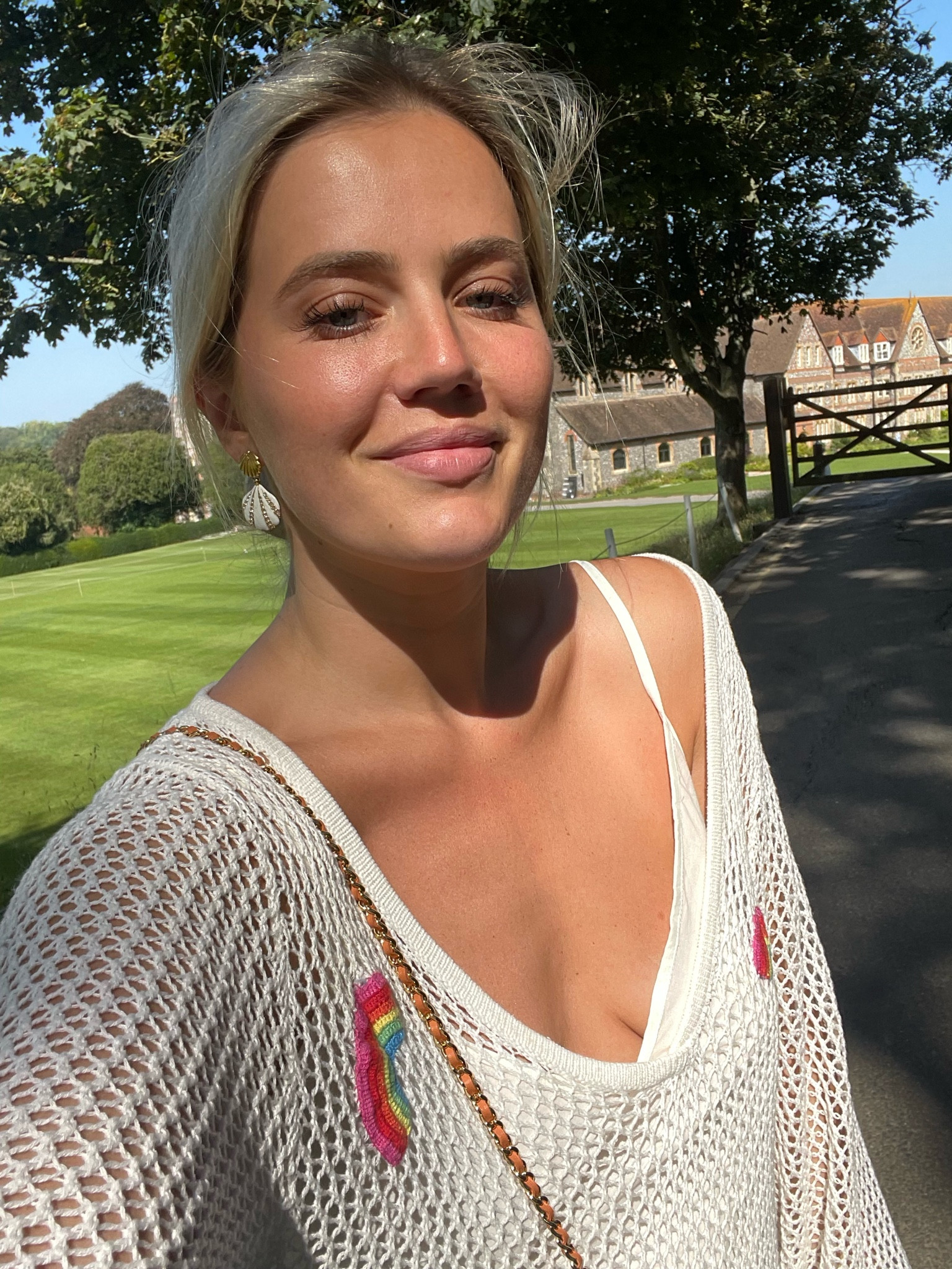 Crochet dress, summer style, Soru earrings, gold shell earrings, beach outfit, gold accessories, crochet outfit, shell earrings, accessories selfie, late summer 

#LTKSeasonal #LTKeurope #LTKstyletip