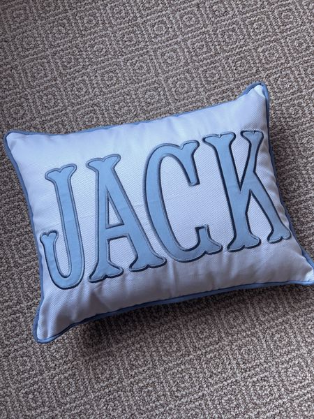 The sweetest pillow for Jack’s nursery 🤍

#LTKbaby #LTKhome #LTKfindsunder100