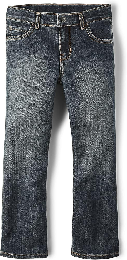 The Children's Place Boys' Basic Bootcut Jeans | Amazon (US)
