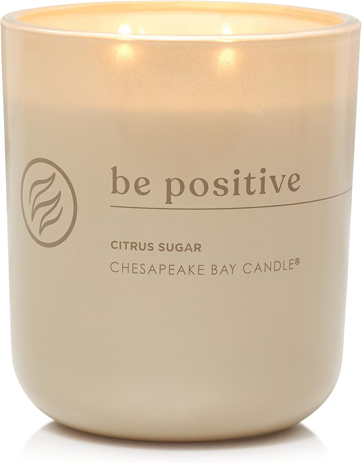 Chesapeake Bay Candle Intentions Collection Candle Be Positive: Perspective is everything (Citrus Sugar) 13 oz Home Décor | Amazon (US)