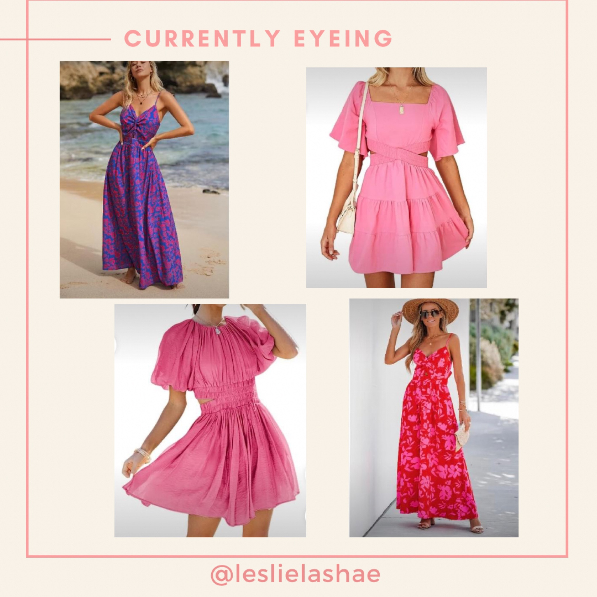Pretty dresses we’re eyeing! 

Midi dress 
Maxi dress 
Mini dress 
Summer dress 
Spring dress 
Casual dress 
Vacation dress
Date night dress 
Floral dress 
Pink dress 
Barbie outfit 
Barbie dress

#LTKunder50 #LTKSeasonal #LTKFind