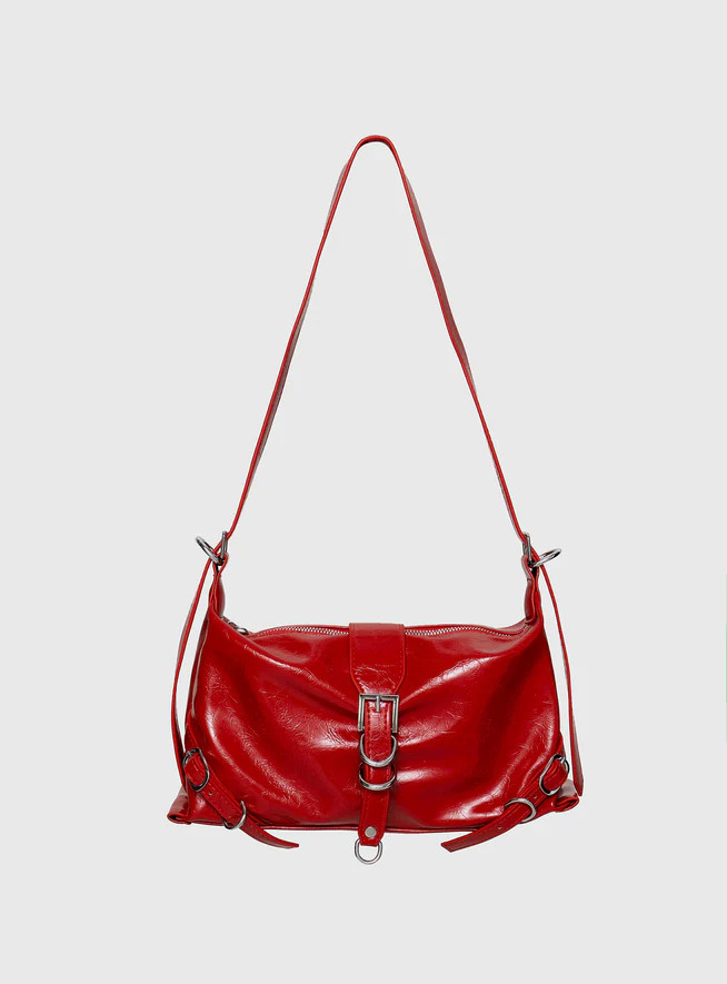 Anatolius Shoulder Bag Red | Princess Polly US