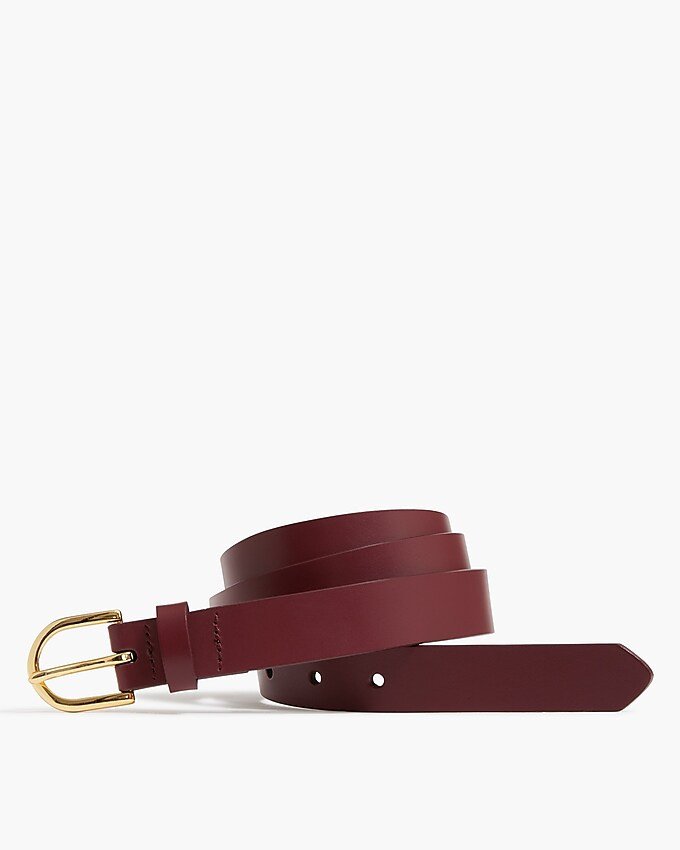Italian bonded leather belt | J.Crew Factory