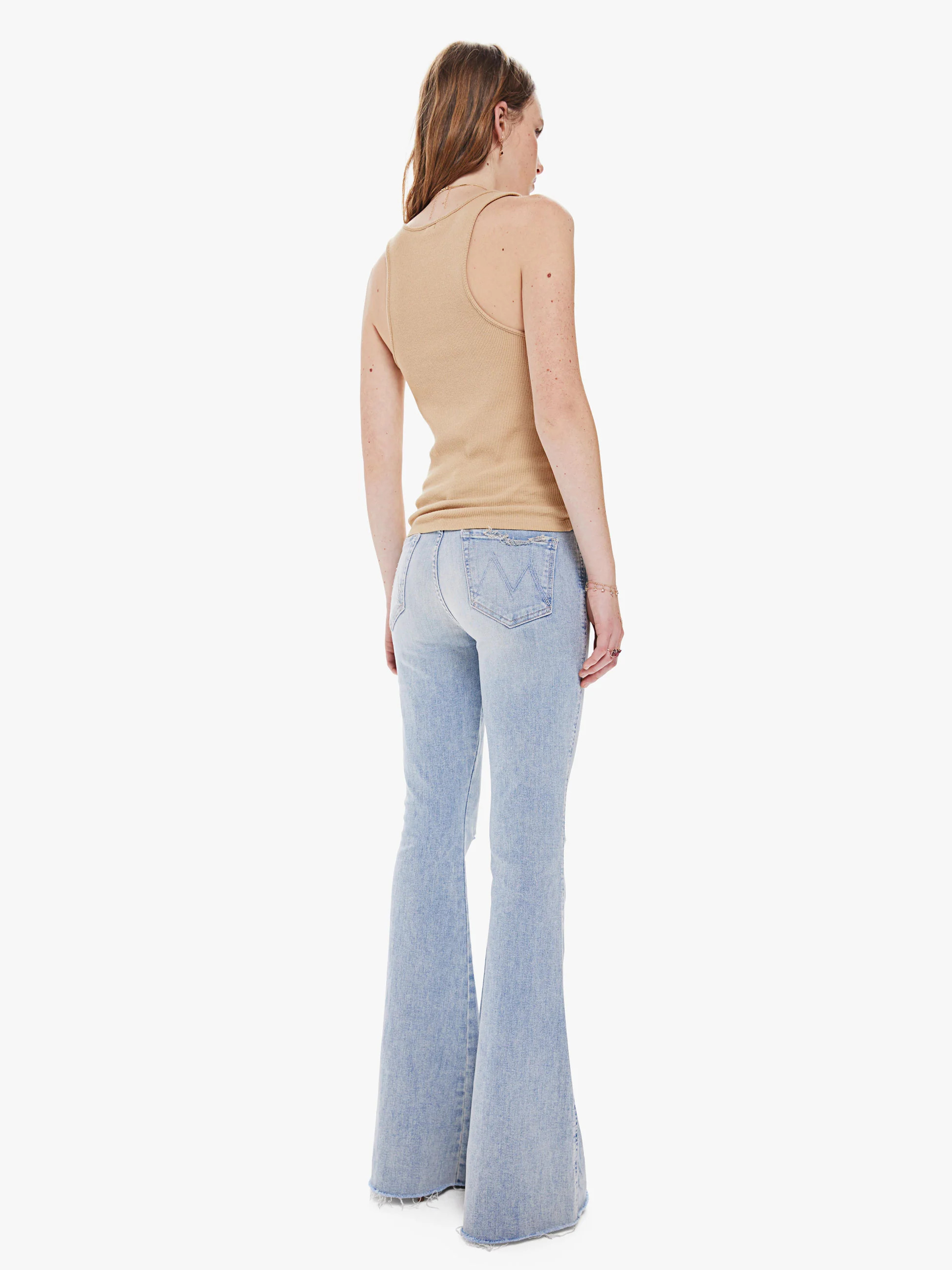 THE SUPER CRUISER DOUBLE HEEL FRAY - NATURE OF THE GAME | Mother Denim