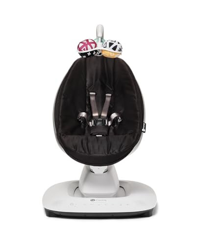 4moms MamaRoo Multi-Motion Baby Swing, Bluetooth Enabled with 5 Unique Motions, Black | Amazon (US)