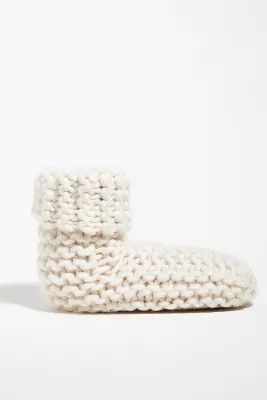 Lemon Cabin Cute Boot Slipper Socks | Anthropologie (US)