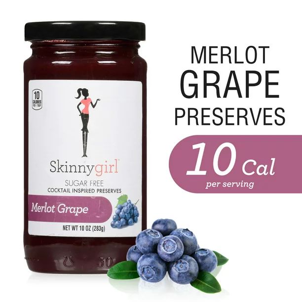 Skinnygirl Sugar-Free Cocktail Inspired Merlot Grape Preserves, 10 oz | Walmart (US)