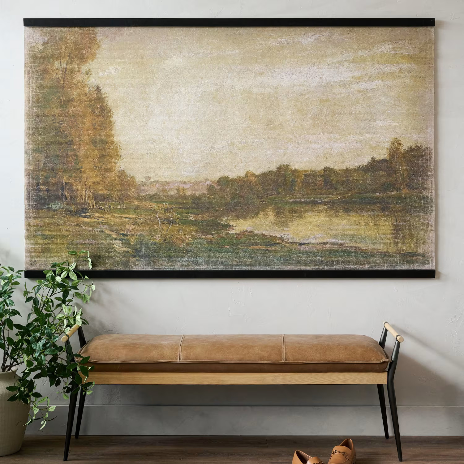 Oversized Vintage Landscape Tapestry | Magnolia
