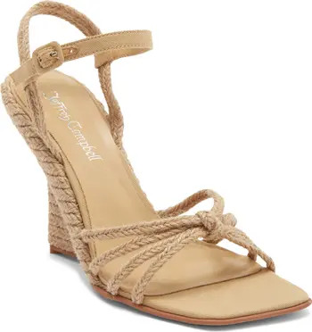 Jeffrey Campbell Harvester Ankle Strap Wedge Sandal (Women) | Nordstrom | Nordstrom