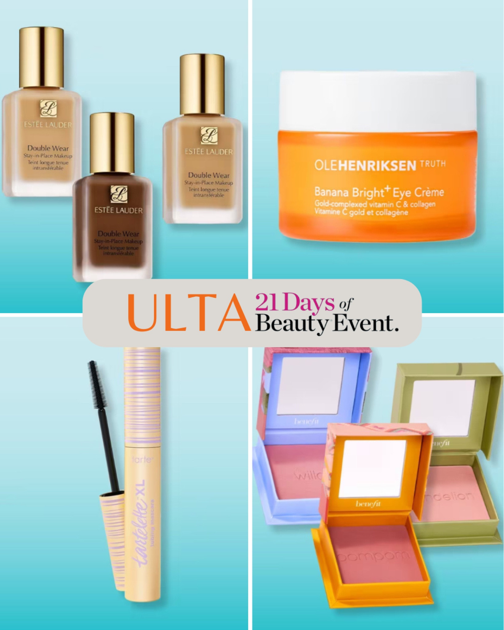 Todays half off beauty steals at Ulta! im ordering the ole Henriksen eye cream, and love the Tarte mascara!

#LTKBeauty #LTKSaleAlert #LTKFindsUnder50
