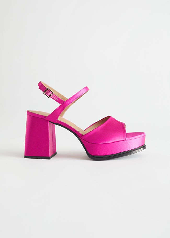 Flared Heel Platform Sandals | & Other Stories (EU + UK)