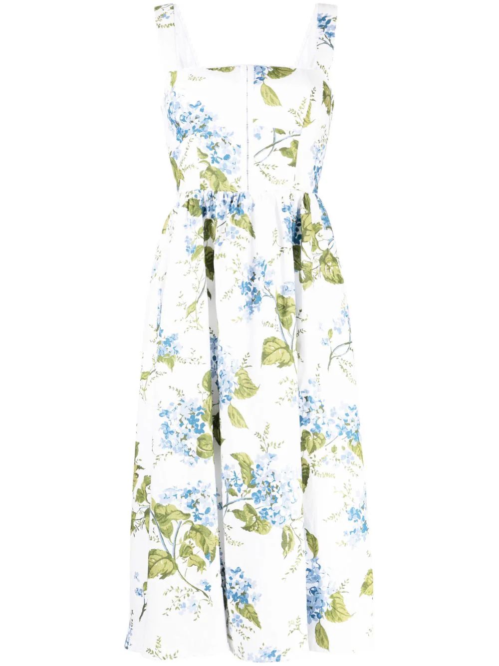 Reformation Tagliatelle Linen Dress - Farfetch | Farfetch Global