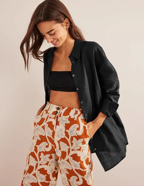 Relaxed Linen Shirt | Boden (US)