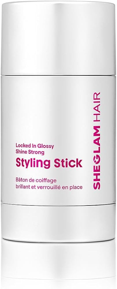 SHEGLAM HAIR Locked in Glossy Shine Strong Styling Stick - Hair Smooth Wax Stick, Flyaway Hair Co... | Amazon (US)