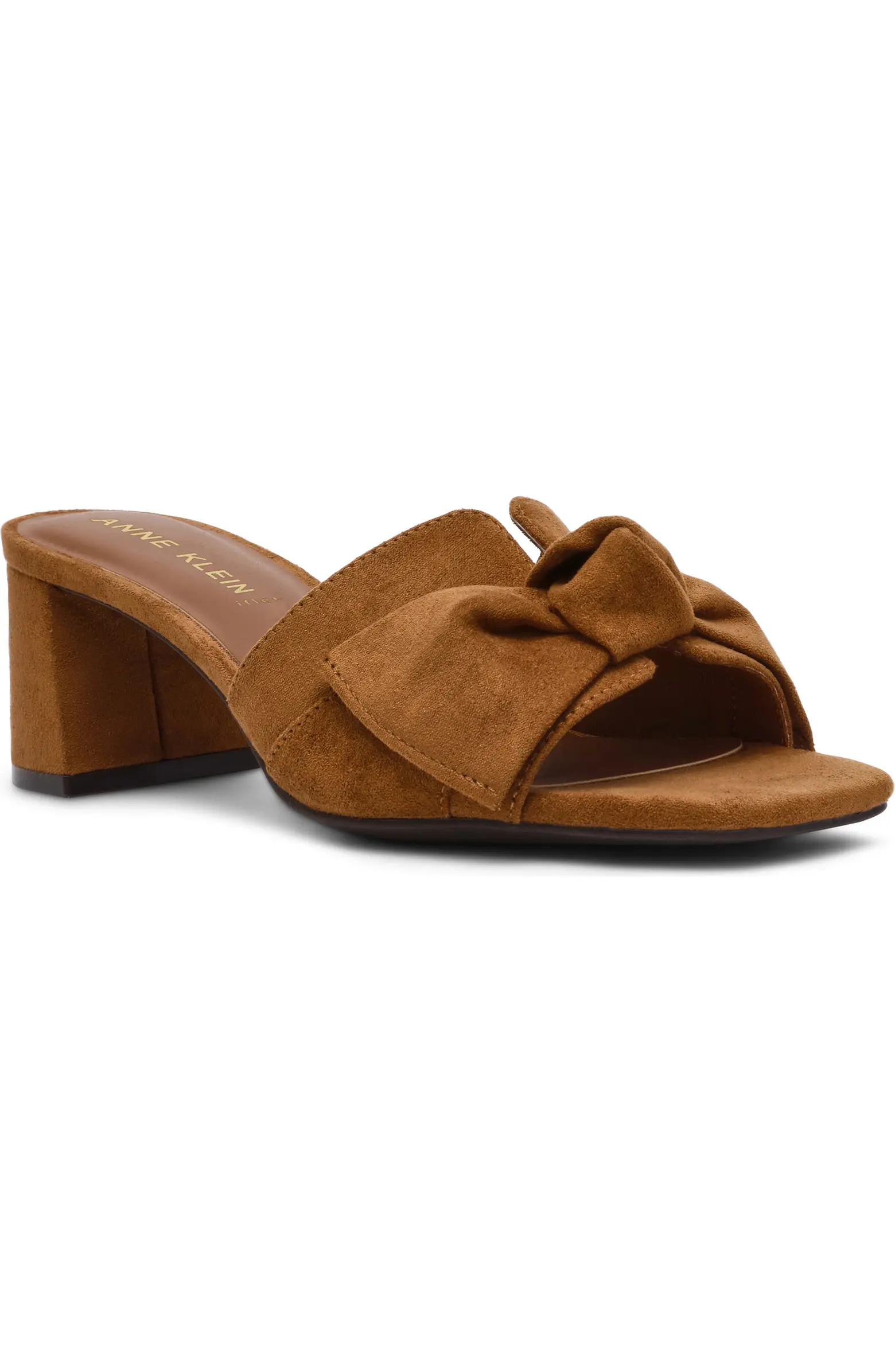 Anne Klein Kizmet Bow Slide Sandal (Women) | Nordstrom | Nordstrom