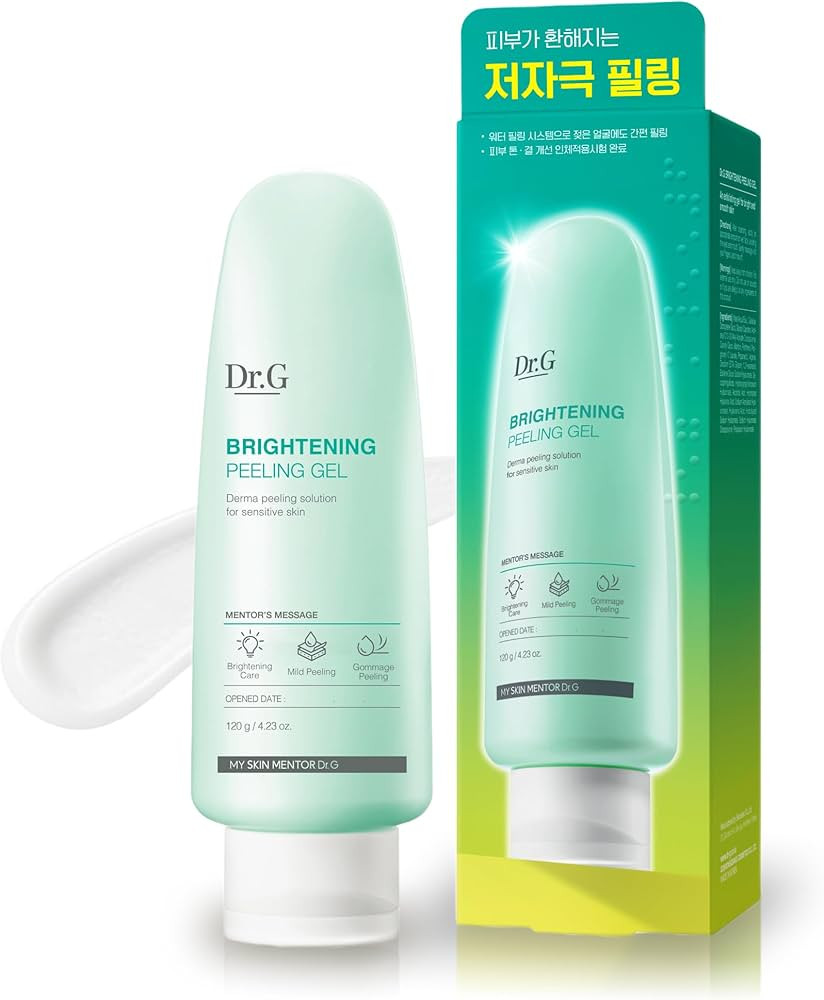 Dr.G Korean Derma Peeling Gel, 120ml - Facial Peeling Gel For Face, Exfoliating Gel For Face, Fac... | Amazon (US)
