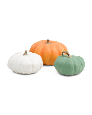 Set Of 3 Outdoor Pumpkins | Marshalls