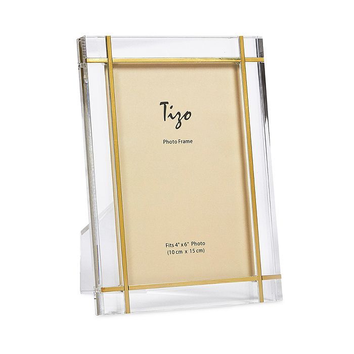 Tizo Lucite Frame with Gold Tone Inlay Collection | Bloomingdale's (US)