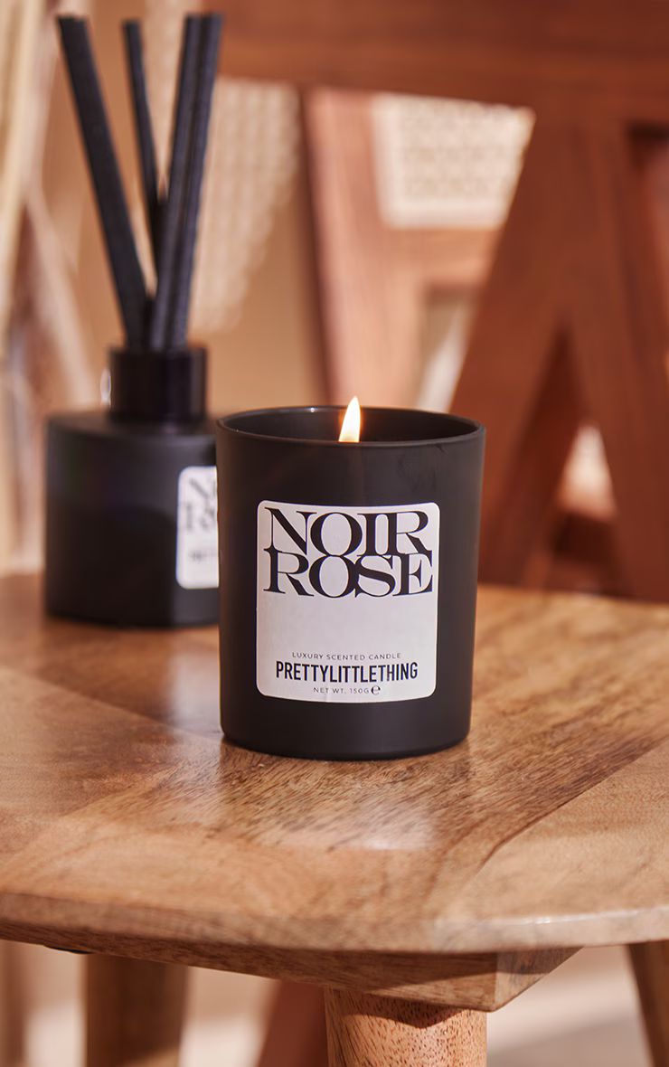 PRETTYLITTLETHING Hotel Collection Noir Rose Candle | PrettyLittleThing UK