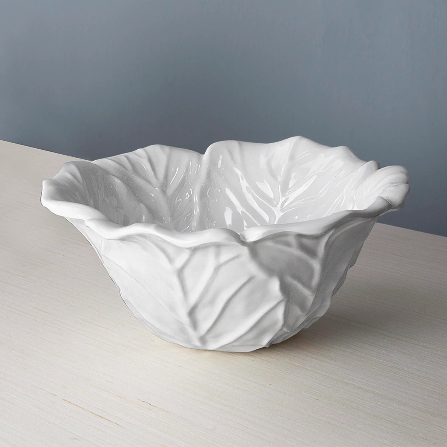 VIDA Lettuce Small Bowl (White) | Beatriz Ball