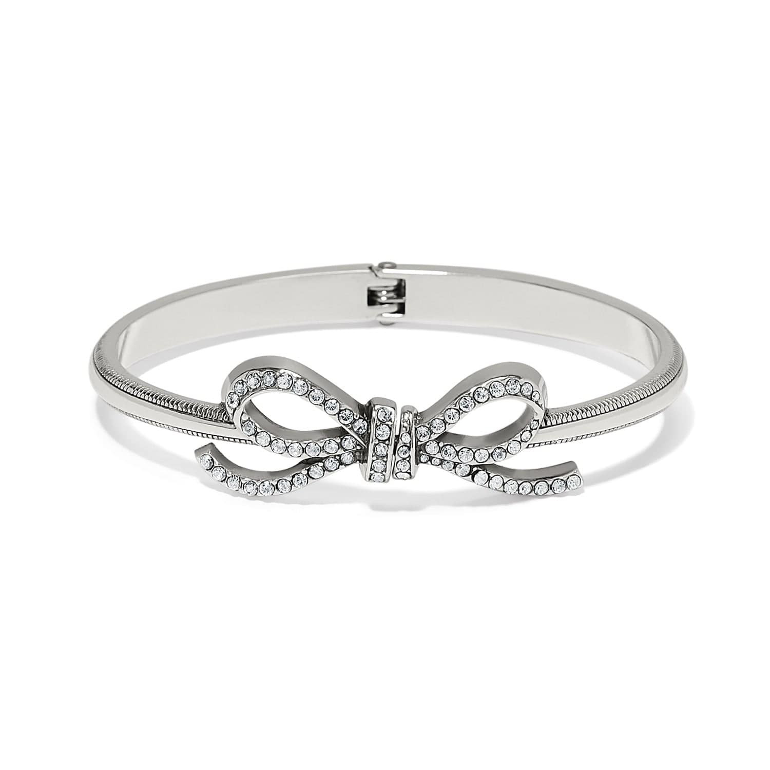 Illumina Bow Hinged Bangle | Brighton