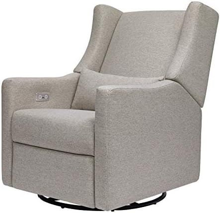 Babyletto Kiwi Electronic Power Recliner and Swivel Glider with USB Port in Performance Grey Eco-... | Amazon (US)