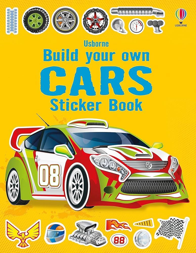 Build your own Cars Sticker book: Build And Customize your own Supercars in this Interactive Stic... | Amazon (US)